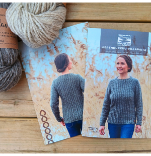 Merenkurkku-villapaidan ohjevihko, Maailmanperinnön neulekuosi suomeksi image