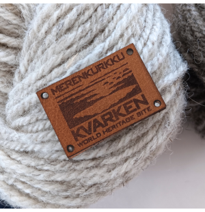 Kvarken läderlogo image