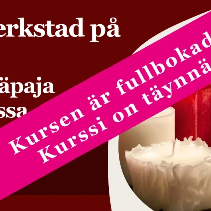 Kynttiläpaja Loftetissa 20.11